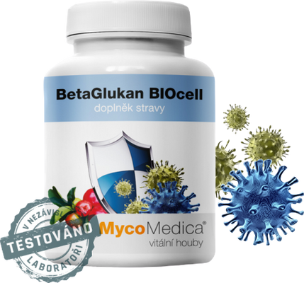 MycoMedica BetaGlukan 80% 90 kapslí