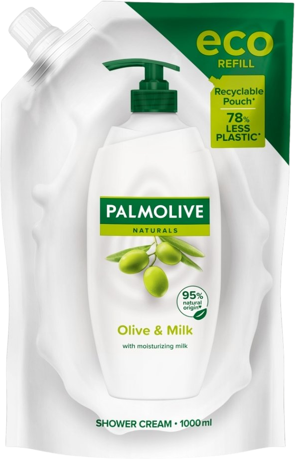 Palmolive Olive & Milk sprchový gel náhradní náplň 1000 ml