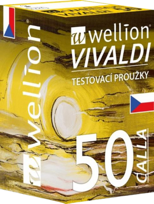 Wellion Testovací proužky Calla 50 ks