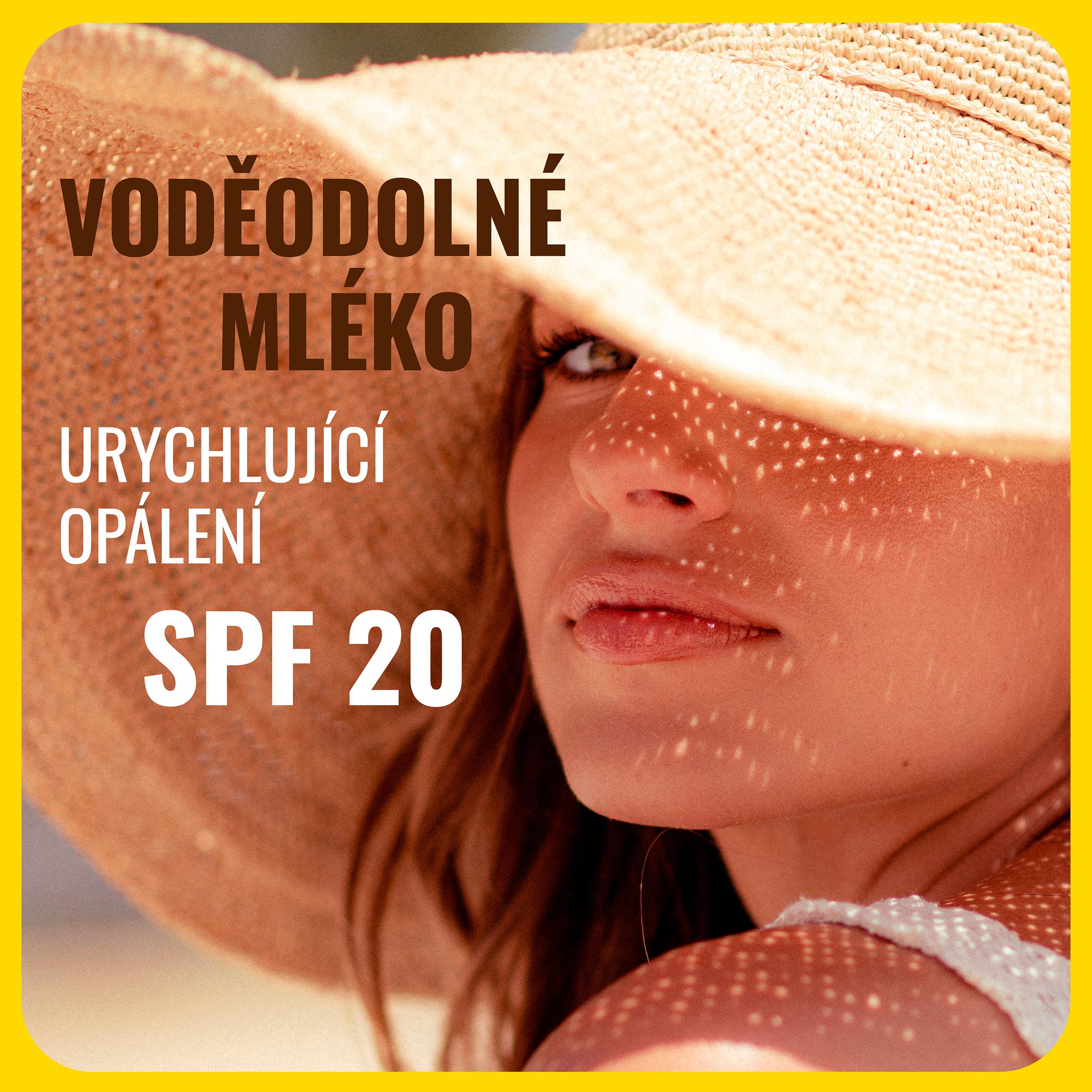 Dermacol Mléko urychlující opálení Sun SPF20, 200 ml