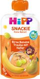 HiPP BIO Snackie Hruška-Banán-Bíle hrozno-Oves 120 g