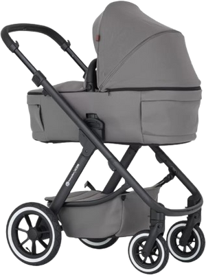 Petite&Mars Kočárek kombinovaný ICON 2v1 Dove Grey LITE RWS + Core Pro i-Size Black Grey + Báze