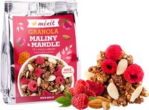 Mixit Granola z pece do kapsy - Maliny a mandle 70 g