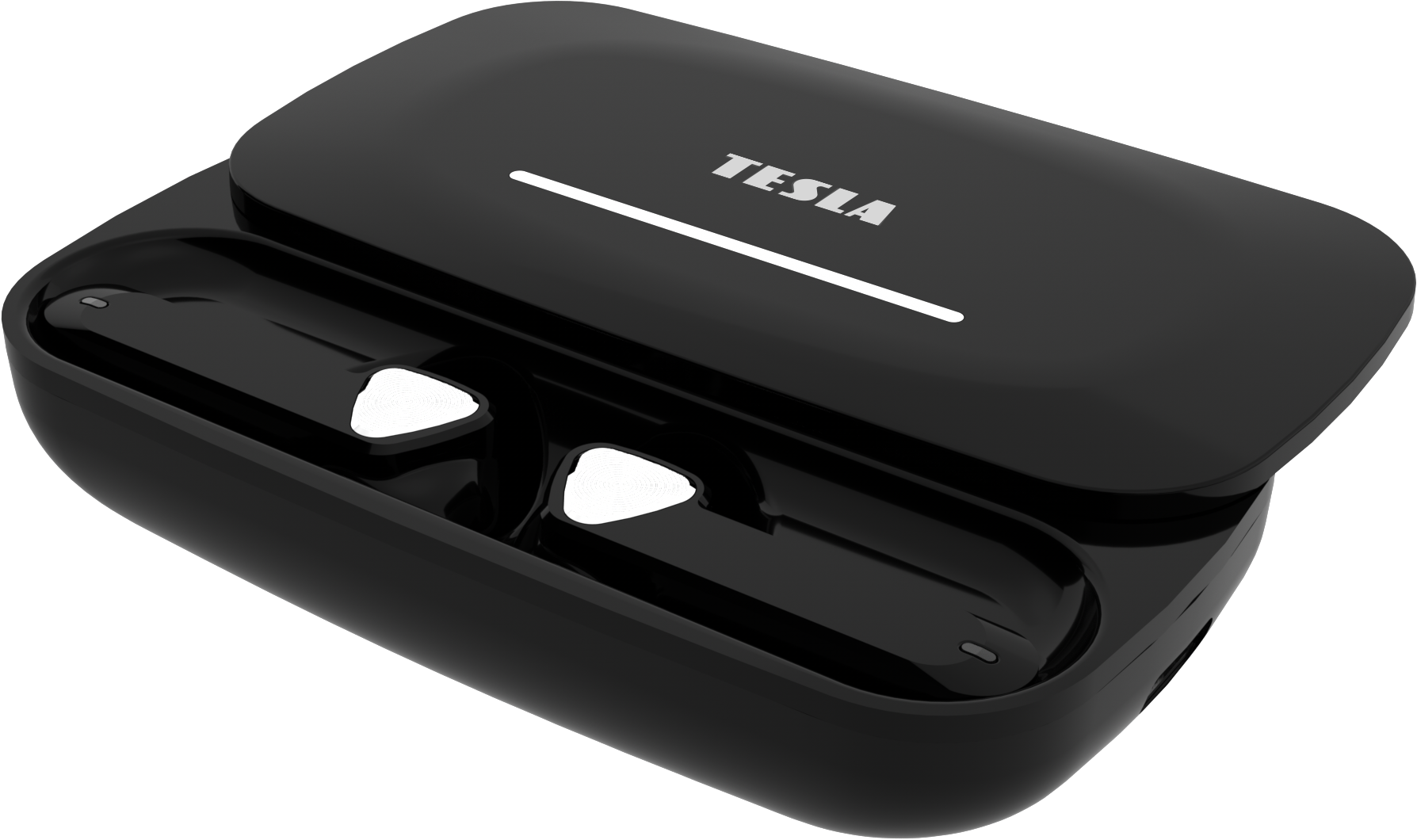 Tesla Sound EB20 Bezdrátová Bluetooth sluchátka - Black Raven