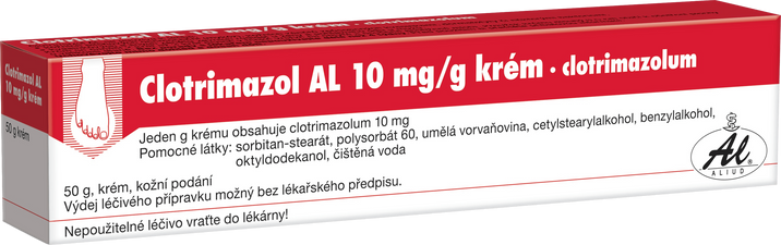 Clotrimazol AL 1% krém 50 g