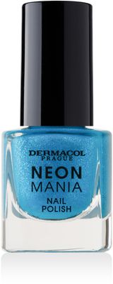 Dermacol Neon Mania lak na nehty č.6 Azure aqua