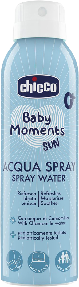 Chicco Voda sprejová osvěžující Baby Moments Sun 0m+ 150 ml