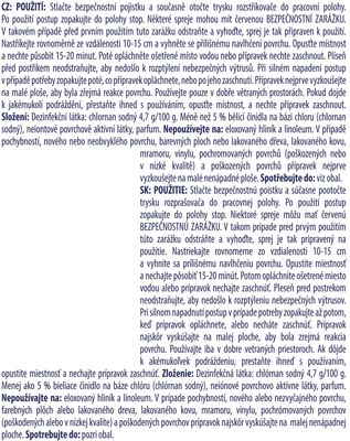 Savo proti plísním Koupelna sprej 500 ml