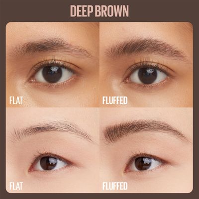 Maybelline New York Superfluff gel na obočí 260 Deep Brown, 5 ml