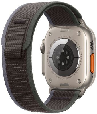 Apple Watch Ultra 2 GPS + Cellular, 49mm Titanium Case with Blue/Black Trail Loop - M/L