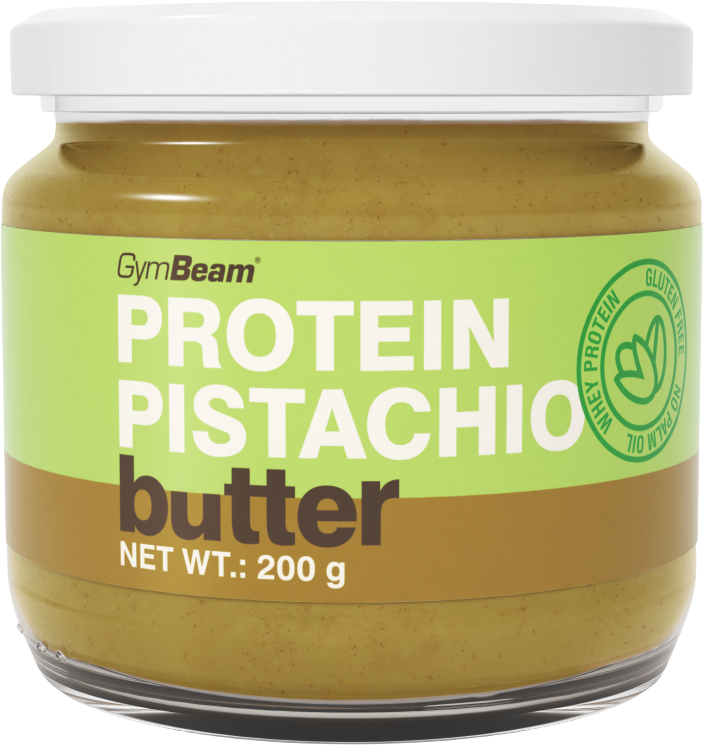 GymBeam Proteinové pistáciové máslo 200 g
