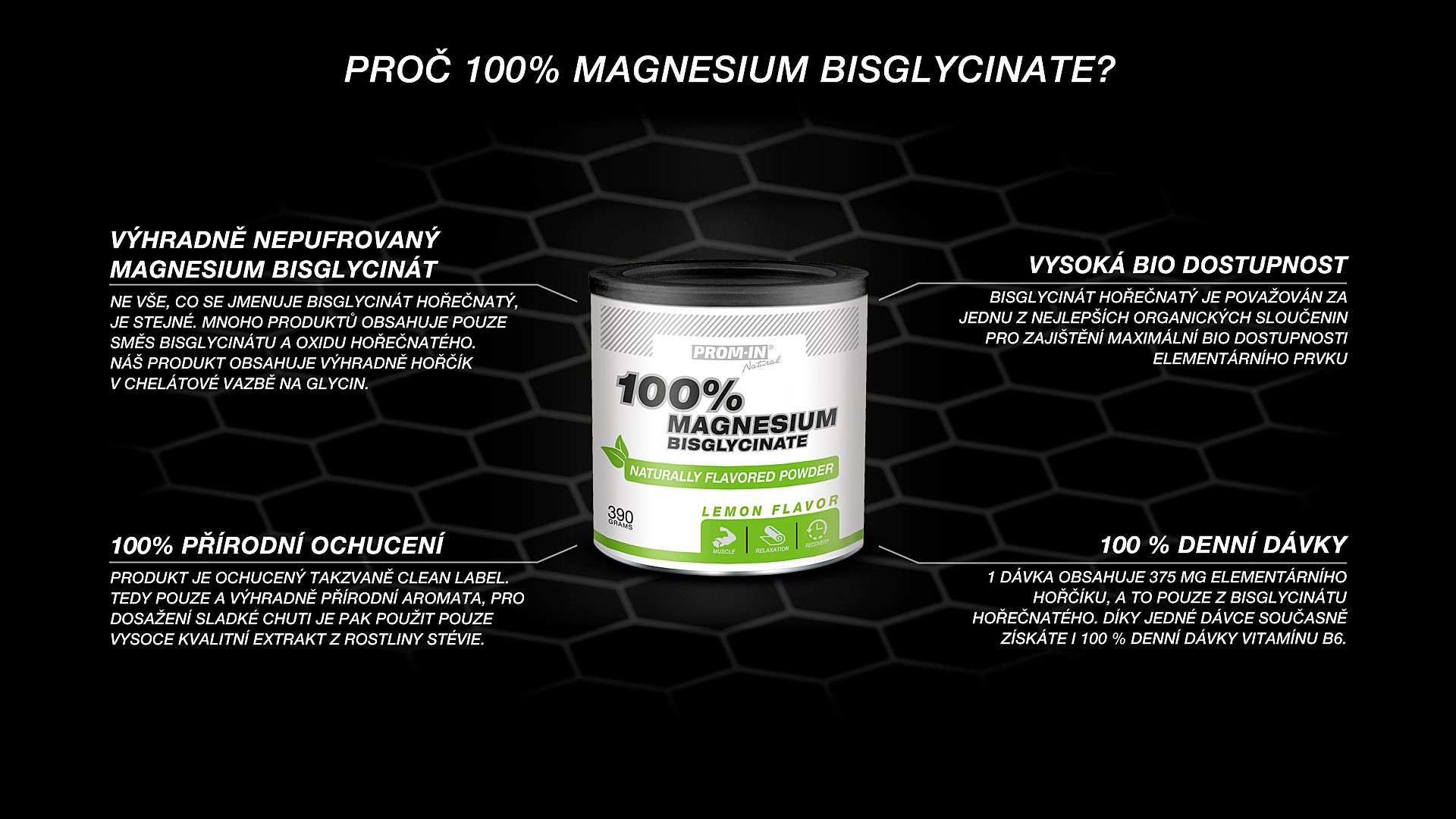Prom-In Magnesium Bisglycinate citron 