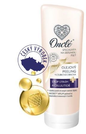 zpevňující olejový peeling