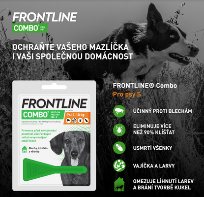 Frontline Combo Spot on Dog S pipeta 0.67 ml