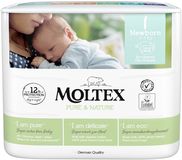 Moltex Dětské plenky Pure & Nature Newborn 2-4 kg 22 ks