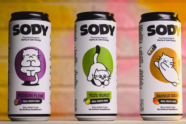 SODY Funkční soda Yuzu Burst 330 ml