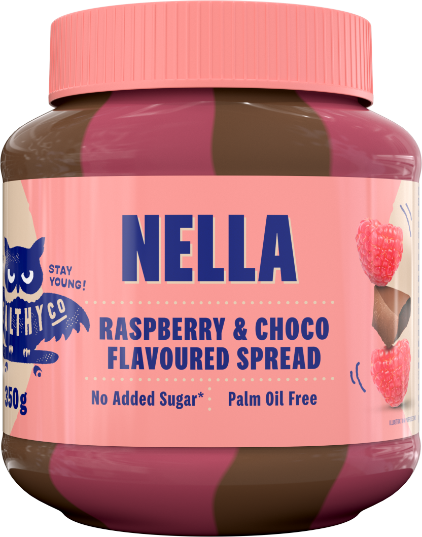 HealthyCO Nella raspberry choco 350 g