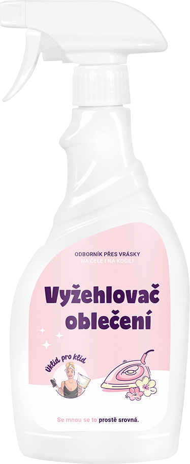 Úklid pro klid Vyžehlovač Flower 500 ml