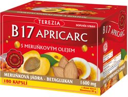 Terezia B17 Apricarc s meruňkovým olejem 180 kapslí