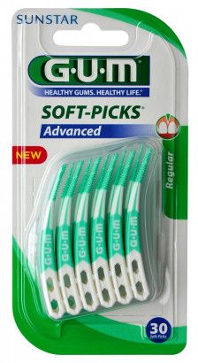 Gum Mezizubní kartáčky Soft-Picks Advanced 30 ks