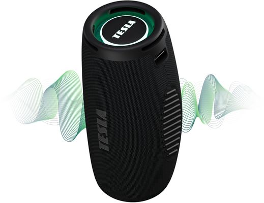 Tesla Sound BS70 Bezdrátový Bluetooth reproduktor voděodolný, černý