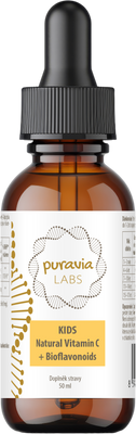 Puravia LABS Přírodní vitamín C pro děti 50 ml