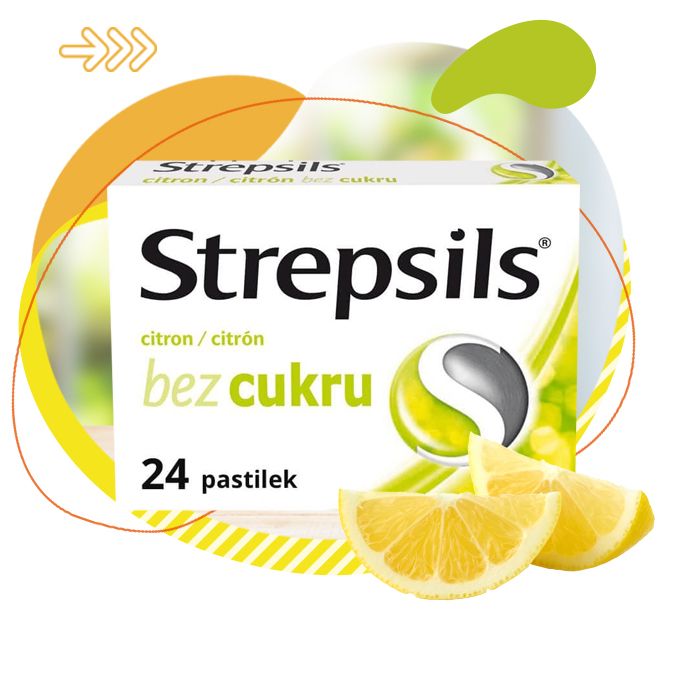 Strepsils, bolest v krku, nemoc, zánět v ústní dutině