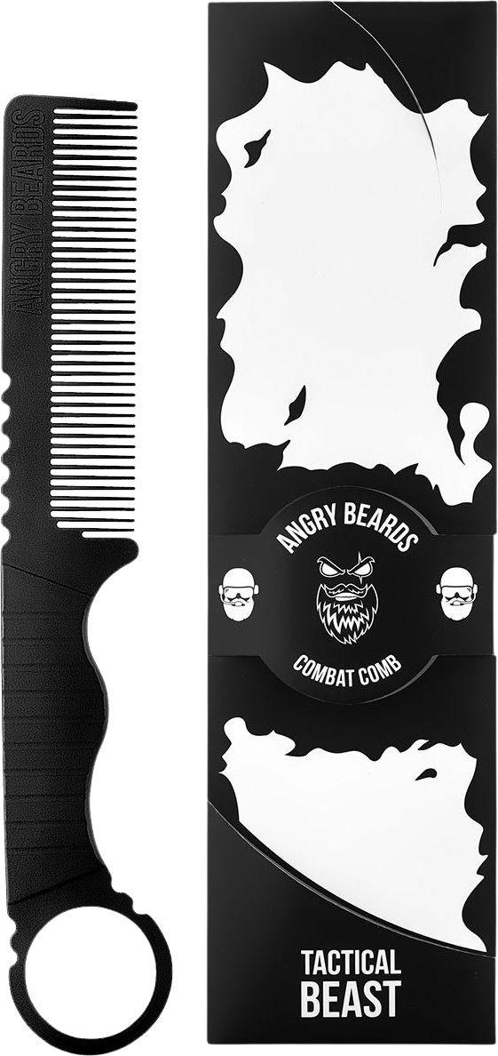 Angry Beards Hřeben na vousy Combat Comb