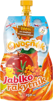 Ovocňák mošt jablko-rakytník 250 ml