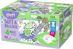 Bella Happy Soft&Delicate Pleny jednorázové Maxi Box 8-14 kg 62 ks