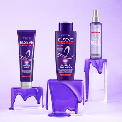 L'Oréal Paris Elseve Color Vive purple šampon 200 ml