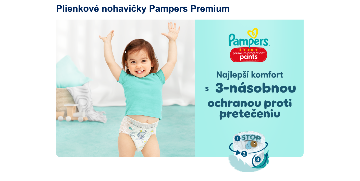 Pampers premium pants