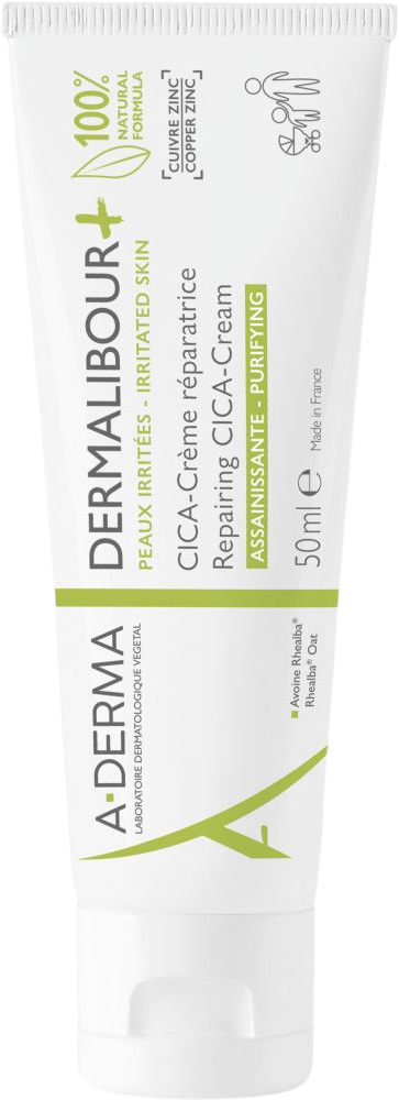 A-Derma Dermalibour+ Reparační CICA-Krém pro podrážděnou pokožku 50 ml