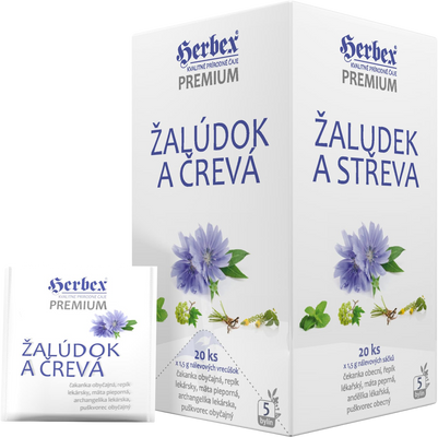 Herbex Žaludek a střeva sáčky 20 x 1.5 g