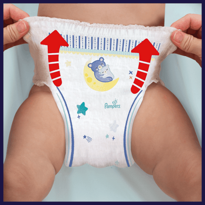 Pampers Night Pants Plenkové Kalhotky Velikost 5, 88 Kalhotek, 12kg-17kg 88 ks