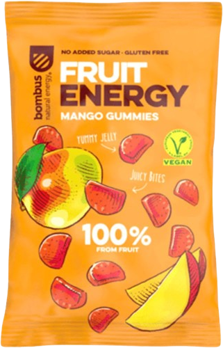 Bombus Fruit energy Mango Gummies 35 g