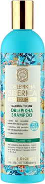 Natura Siberica Rakytníkový šampon pro všechny typy vlasů maximální objem 400 ml