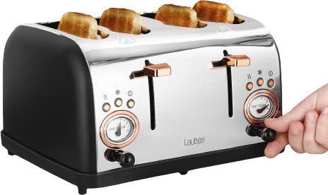 Lauben 4 Slice Toaster 1500BC kenyérpirító
