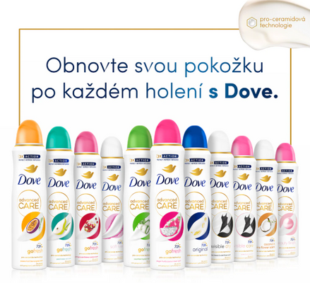 Dove Advanced Care Dragon Fruit&Cocconut Antiperspirant sprej 150 ml