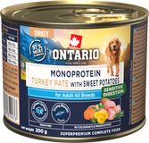 Ontario Konzerva Adult monoprotein krůtí pate s batáty 200 g