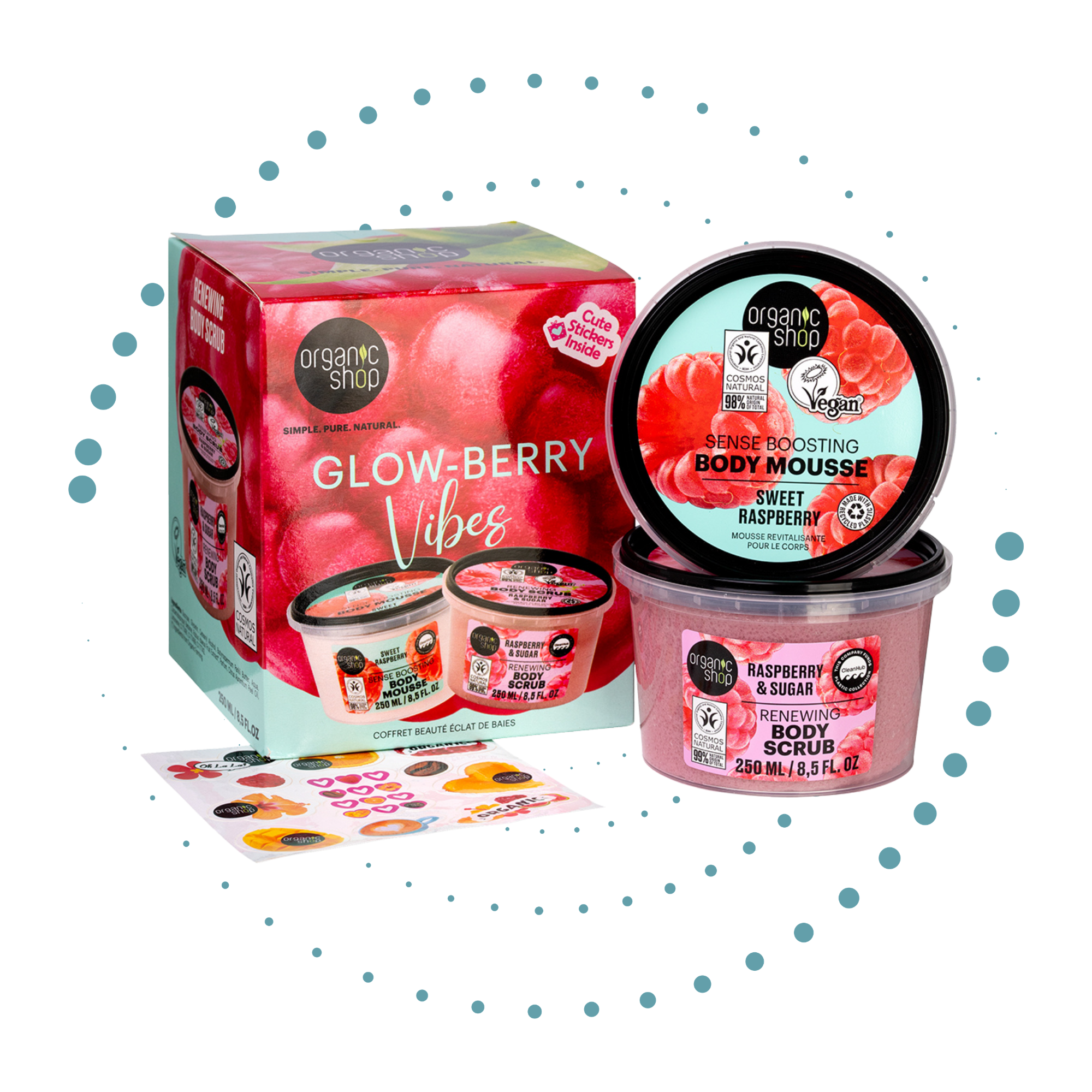Organic Shop Glow-Berry Vibes – BDIH Cosmos Natural certifikace