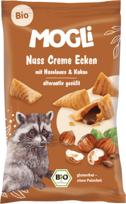 MOGLi BIO plněné lískooříškové taštičky 30 g
