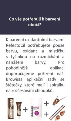 RefectoCil Barva na řasy a obočí, odstín 1.1 grafit 15 ml