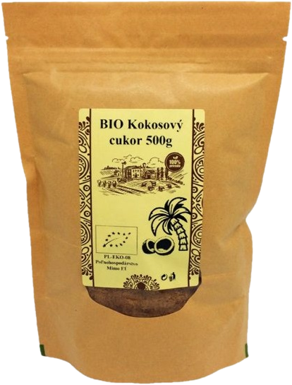 Najtelo BIO Organic Kokosový cukr 500 g