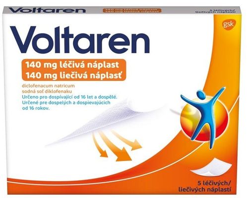 Voltaren 140 mg Léčivá náplast 5 ks
