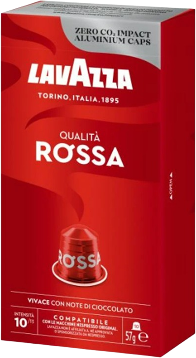 Lavazza Kapsle pro Nespresso, Lavazza Qualità Rossa 10 ks