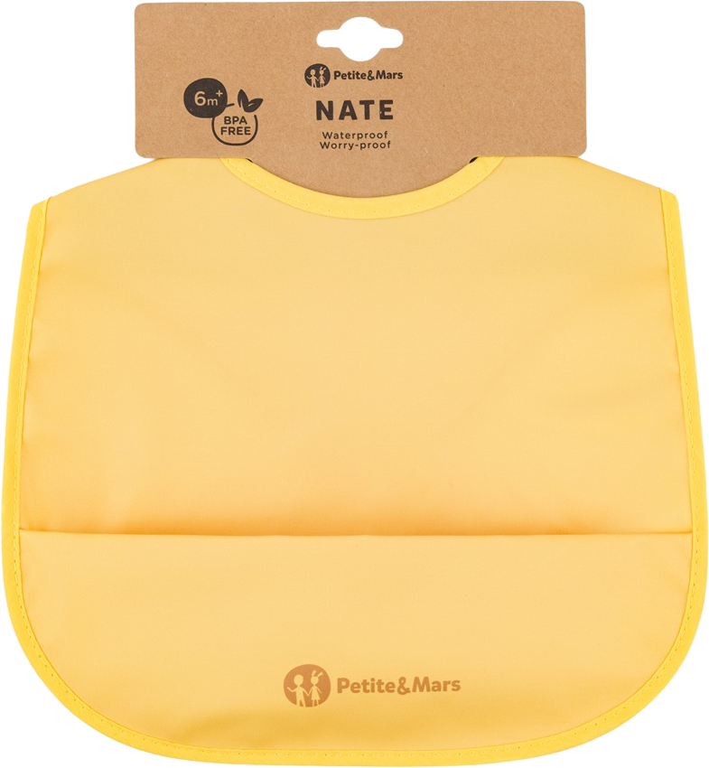 Petite&Mars Bryndák PU Nate Intense Ochre 6m+