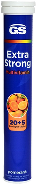 GS Extra Strong Multivitamin pomeranč 25 šumivých tablet
