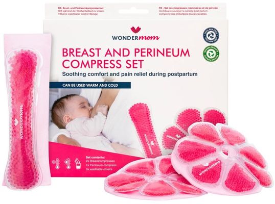 Wondermom Sada perličkových obkladů na prsa a poporodní vložky