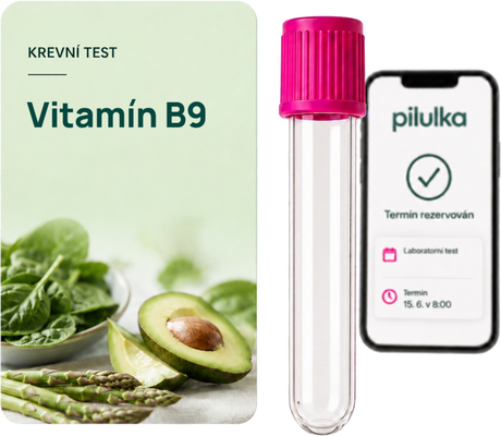 Unilabs Kyselina listová: hladina vitaminu B9